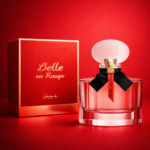 belle en rouge
